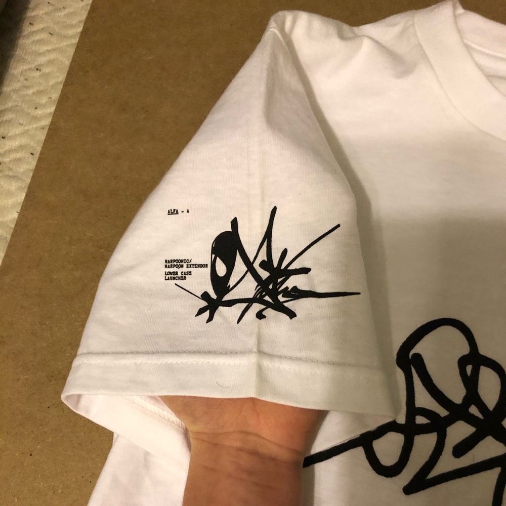 Supreme Rammellzee Tag Tee White - Picture 3 of 6